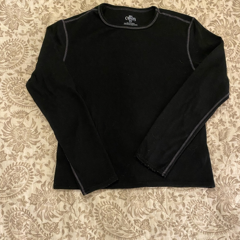 Kids Hot Chilly’s Ski Shirt Size Small